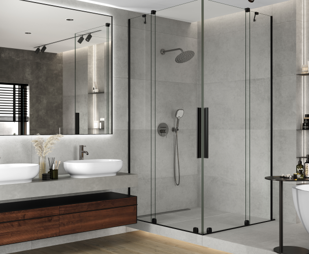 Керамогранит Ceradim SG50001920R Техно Грис серый матовый карвинг 59,50x119,10