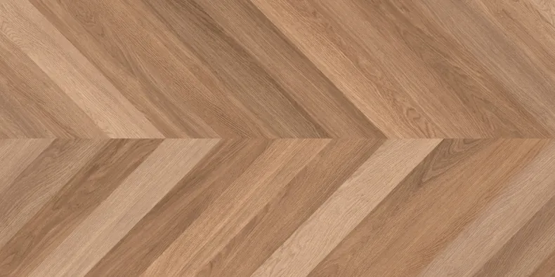Керамогранит Laparet х9999311149 Wood Canarium Chevron M тёмно-бежевый матовый карвинг 60х120