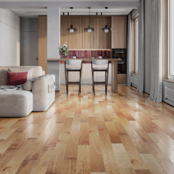 Паркетная доска Amber Wood A16.31.30.125-002 Береза желтая Натур 909x125x14 мм