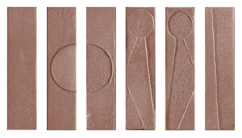 Керамогранит Settecento 118623 Koine Alphabet Ossido 4,5x18,6
