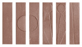 Керамогранит Settecento 118623 Koine Alphabet Ossido 4,5x18,6