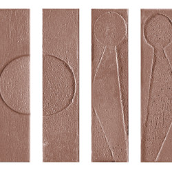 Керамогранит Settecento 118623 Koine Alphabet Ossido 4,5x18,6