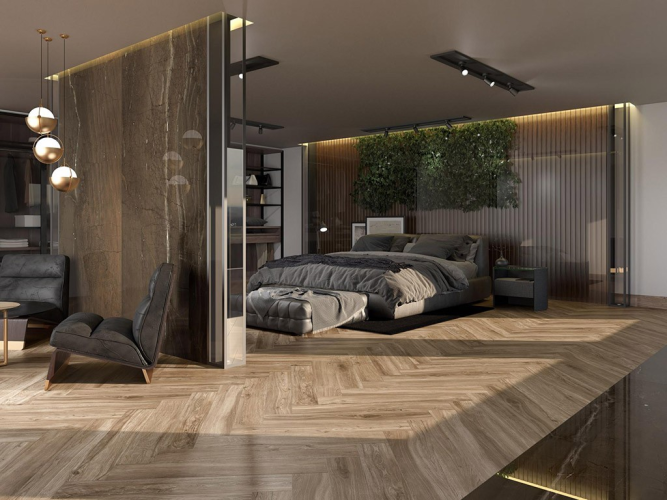 Керамогранит Pamesa 015.223.0109.09741 Cr. Rovere Brown 8x40