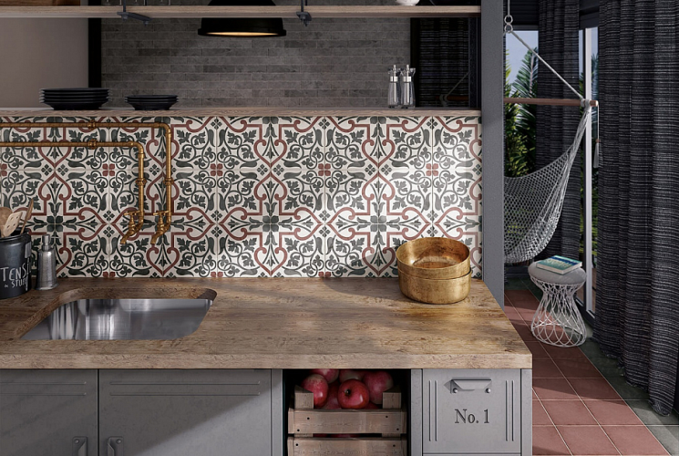 Плитка Equipe Art Nouveau 24406 Folies Bergere 20x20