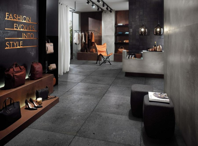 Керамогранит Primavera Fort Charcoal Expo Carving CR107 60x60