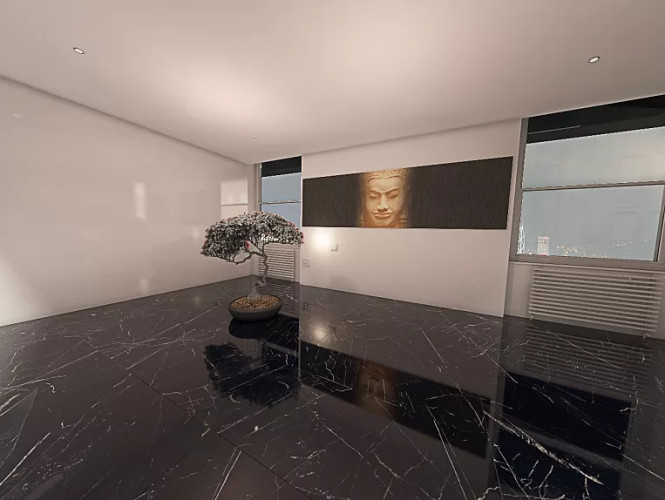 Керамогранит Art Ceramic Mira Black High Glossy 60x120