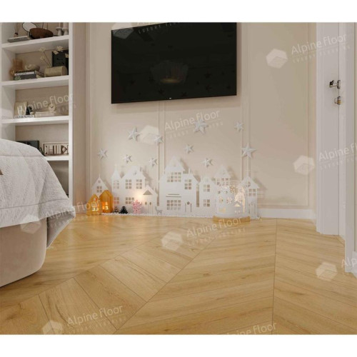 Кварцвиниловая плитка Alpine Floor Chevron Alpine Caldo ECO 18-20 MC