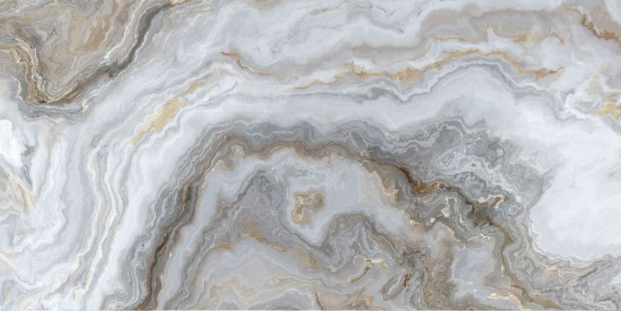 Керамогранит Neodom N20352 Luxury Arabesque Grey Polished 60x120