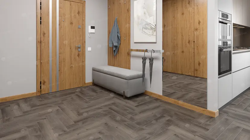 Кварцвиниловая плитка Alpine Floor Parquet LVT Дуб Мерга ECO 16-13
