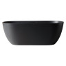 Ванна из искусственного камня ABBER Frankfurt AM9941B черная матовая