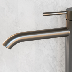 Смеситель ABBER Wasser Kreis AF8111NG для накладной раковины, никель