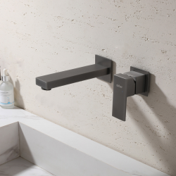 Смеситель ABBER Daheim AF8212NG для раковины скрытого монтажа, никель