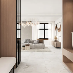 Керамогранит Laparet х9999309522 Galatea Blanco светло-серый матовый карвинг 80х160