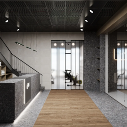 Керамогранит Laparet х9999309484 Ceppo Nero PRO графитовый матовый структурный R12Soft STR 60х60