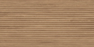 Керамогранит Laparet х9999311153 Wood Canarium Almond Stripes тёмно-бежевый матовый карвинг 60х120