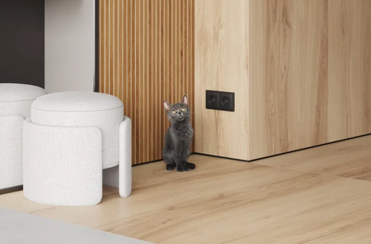 Керамогранит Laparet х9999311153 Wood Canarium Almond Stripes тёмно-бежевый матовый карвинг 60х120