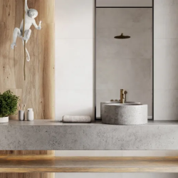 Керамогранит Laparet х9999309468 Illusion Blanco светло-серый матовый+гл.чернила STR 60х120