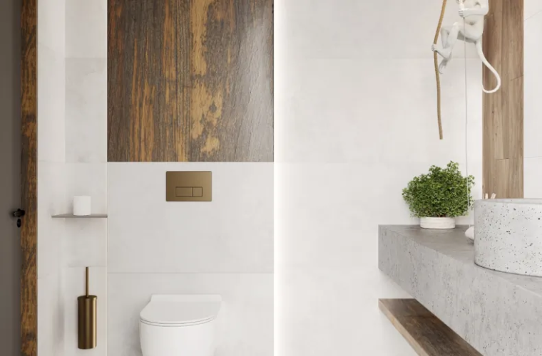 Керамогранит Laparet х9999309468 Illusion Blanco светло-серый матовый+гл.чернила STR 60х120