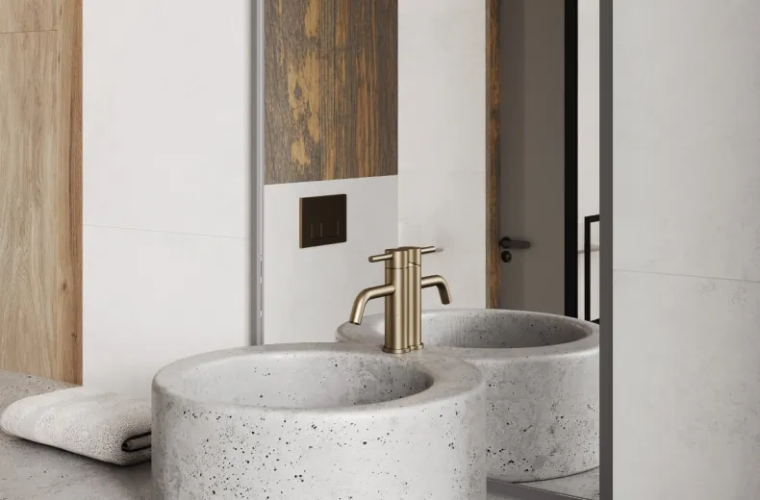 Керамогранит Laparet х9999309468 Illusion Blanco светло-серый матовый+гл.чернила STR 60х120