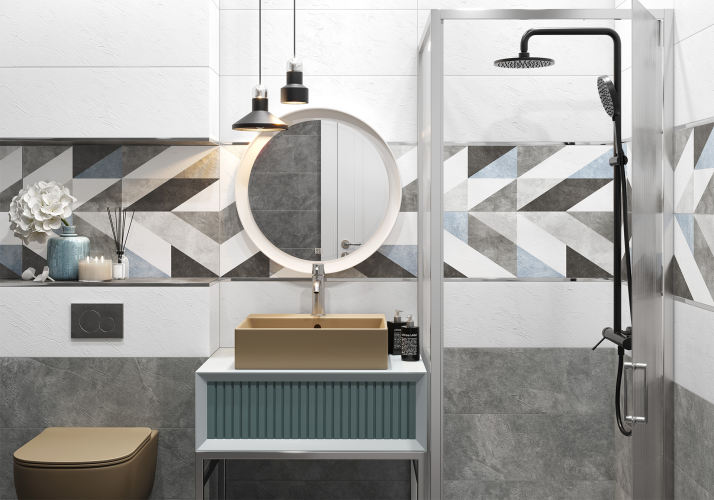 Керамогранит Delacora Leon Blues Dark 60x60