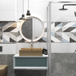 Керамогранит Delacora Leon Blues Dark 60x60