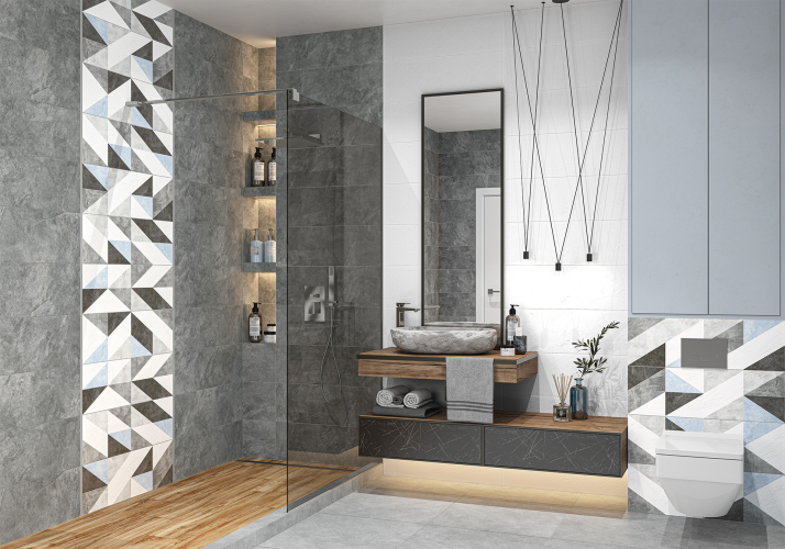 Керамогранит Delacora Leon Blues Dark 60x60