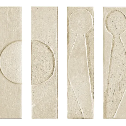 Керамогранит Settecento 118621 Koine Alphabet Sabbia 4,5x18,6