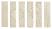 Керамогранит Settecento 118621 Koine Alphabet Sabbia 4,5x18,6
