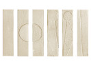 Керамогранит Settecento 118621 Koine Alphabet Sabbia 4,5x18,6