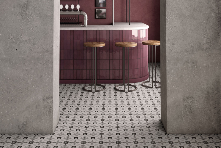 Керамогранит Equipe Art Nouveau 24417 Karlsplatz Grey 20x20