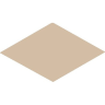 Плитка Equipe Rhombus 22689 Cream Smooth 14x24