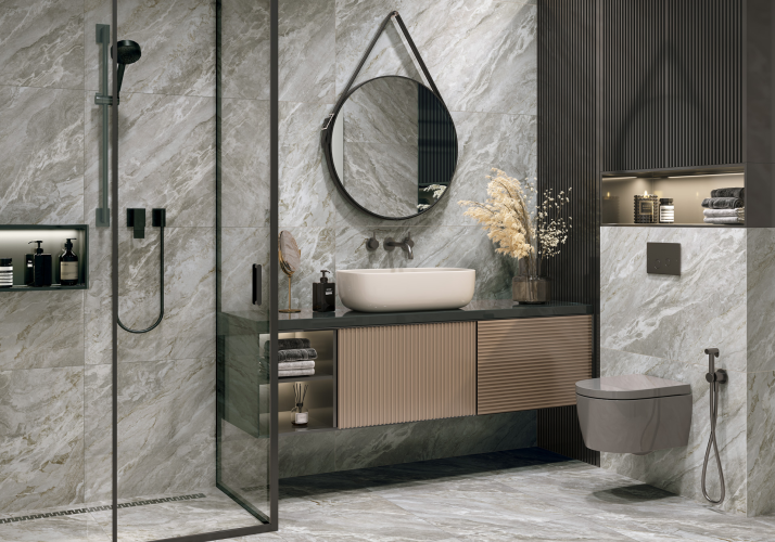 Керамогранит Delacora 60120CRB05 Corby Gris Sugar 60x120