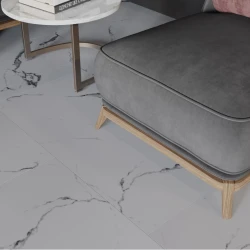 Кварцвиниловая плитка Vinilam CERAMO VINILAM Glue Итальянский Мрамор 83444