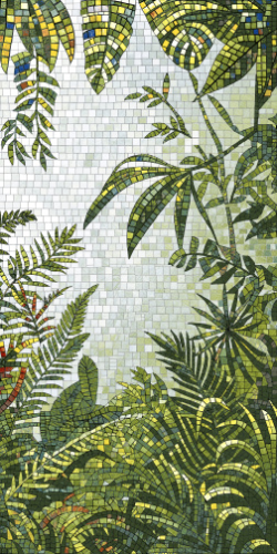 Керамогранит Декоративное панно MDetails Rainforest (набор из 4шт. 60x120) 120x240