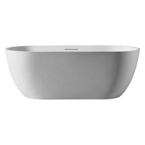 Ванна из искусственного камня ABBER Frankfurt AM9941 белая матовая