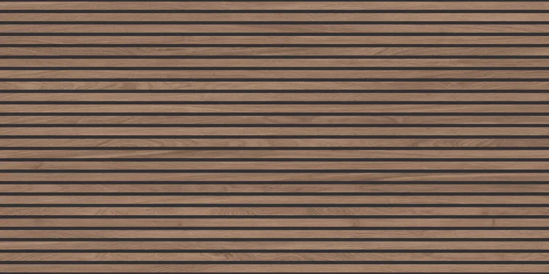 Керамогранит Laparet х9999311151 Wood Canarium Wenge Stripes коричневый матовый карвинг 60х120