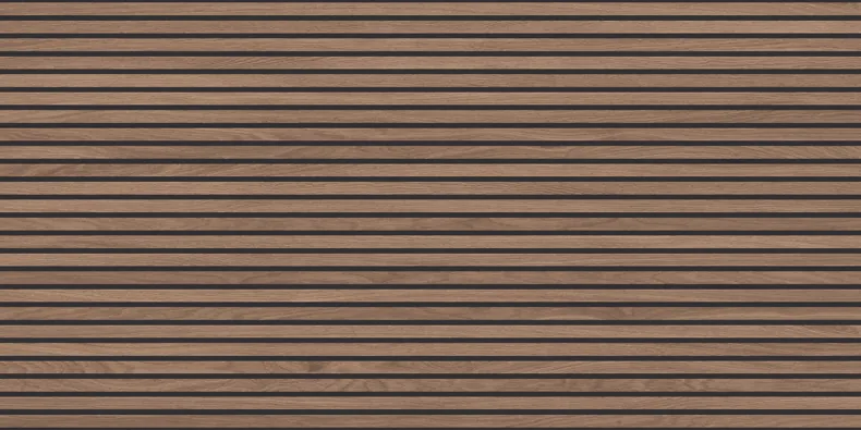 Керамогранит Laparet х9999311151 Wood Canarium Wenge Stripes коричневый матовый карвинг 60х120