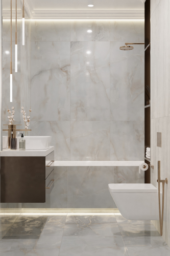 Керамогранит Primavera LC207 Latur White Lapato Carving 60x120