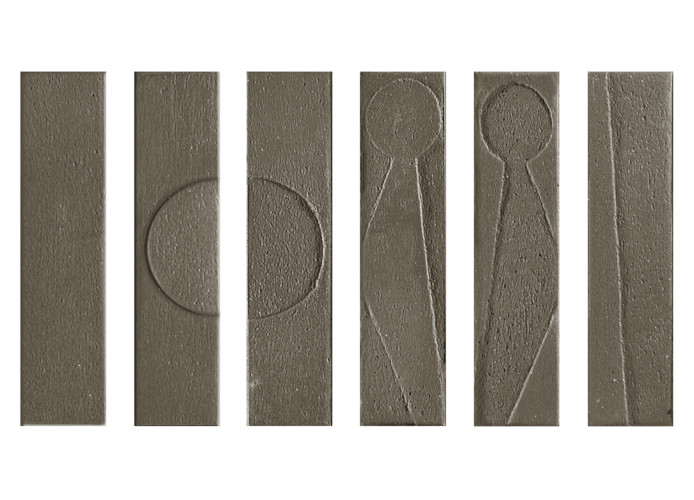 Керамогранит Settecento 118624 Koine Alphabet Terra 4,5x18,6