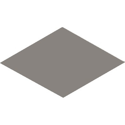 Плитка Equipe Rhombus 22692 Dark Grey Smooth 14x24