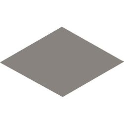 Плитка Equipe Rhombus 22692 Dark Grey Smooth 14x24