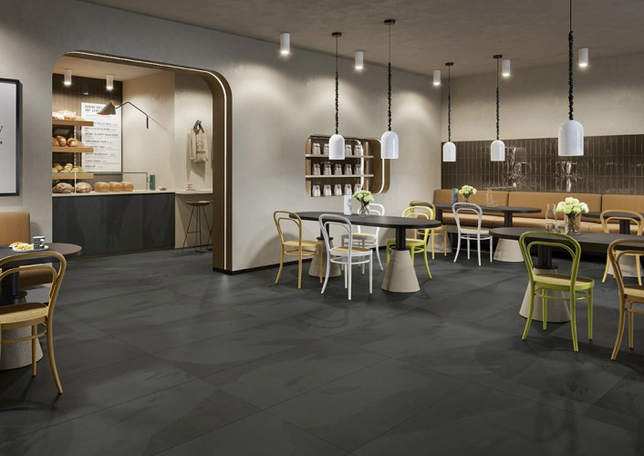 Керамогранит Coliseum Ardesia Black / Ардезия Блэк 60х120