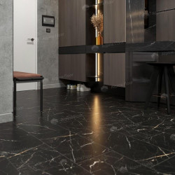 Кварцвиниловая плитка Alpine Floor Stone Mineral Core Неро ЕСО 4-27 MC