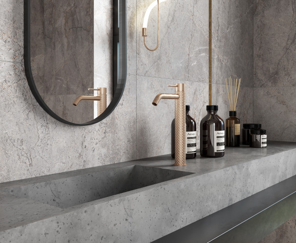 Керамогранит Laparet Carved River Gray х9999282626 карвинг 60х60