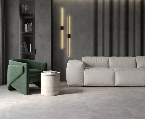 Керамогранит Laparet Carved River Gray х9999282626 карвинг 60х60