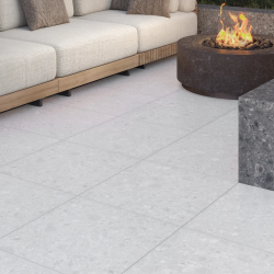 Керамогранит Laparet х9999309486 Ceppo Blanco PRO светло-серый матовый структурный R12Soft STR 60х60