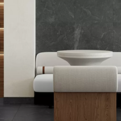 Керамогранит Laparet х9999309289 Rocky Black PRO графитовый матовый R10GR STR CB 60х120