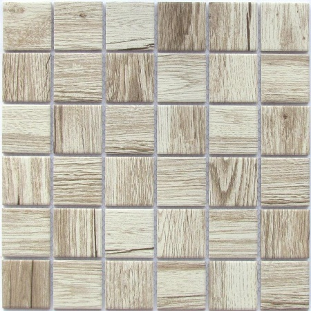 Мозаика Bonaparte Wooden Light (48х48х6) 306х306, матовая