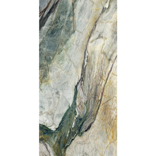 Керамогранит Laparet Magic green зелёный полированный 80х160