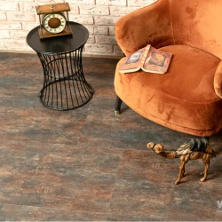 Кварцвиниловая плитка Vinilam CERAMO VINILAM Glue Керамическая Сталь 71617